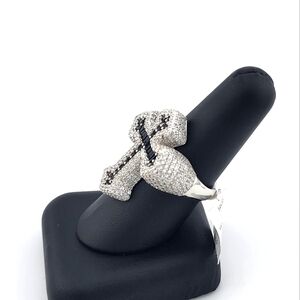 Cross Ring 925 Sterling Silver